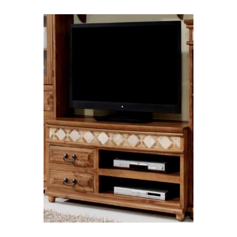 Mueble Tv madera moderno pequeño - Silarte Muebles