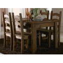Mesa rústica madera extensible barata