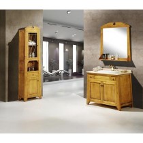 Mueble de baño rústico madera